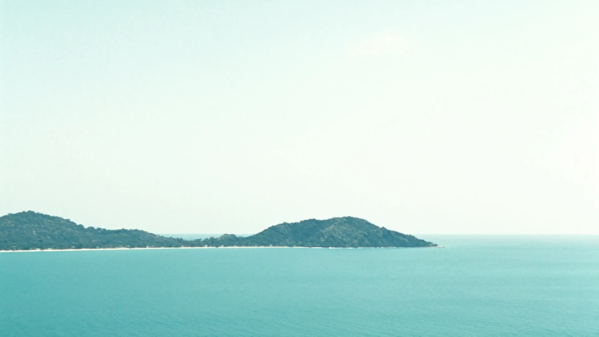 Luminous morning light over the Gulf of Thailand near Koh Samui